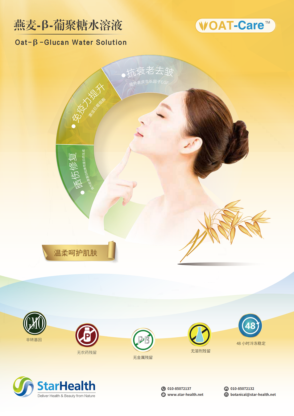 燕麥-β-葡聚糖水溶液 - Avena Sativa L.